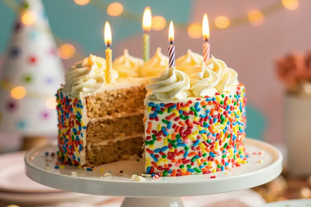Gluten-Free Birthday Cake That Looks and Tastes Like the Real Thing