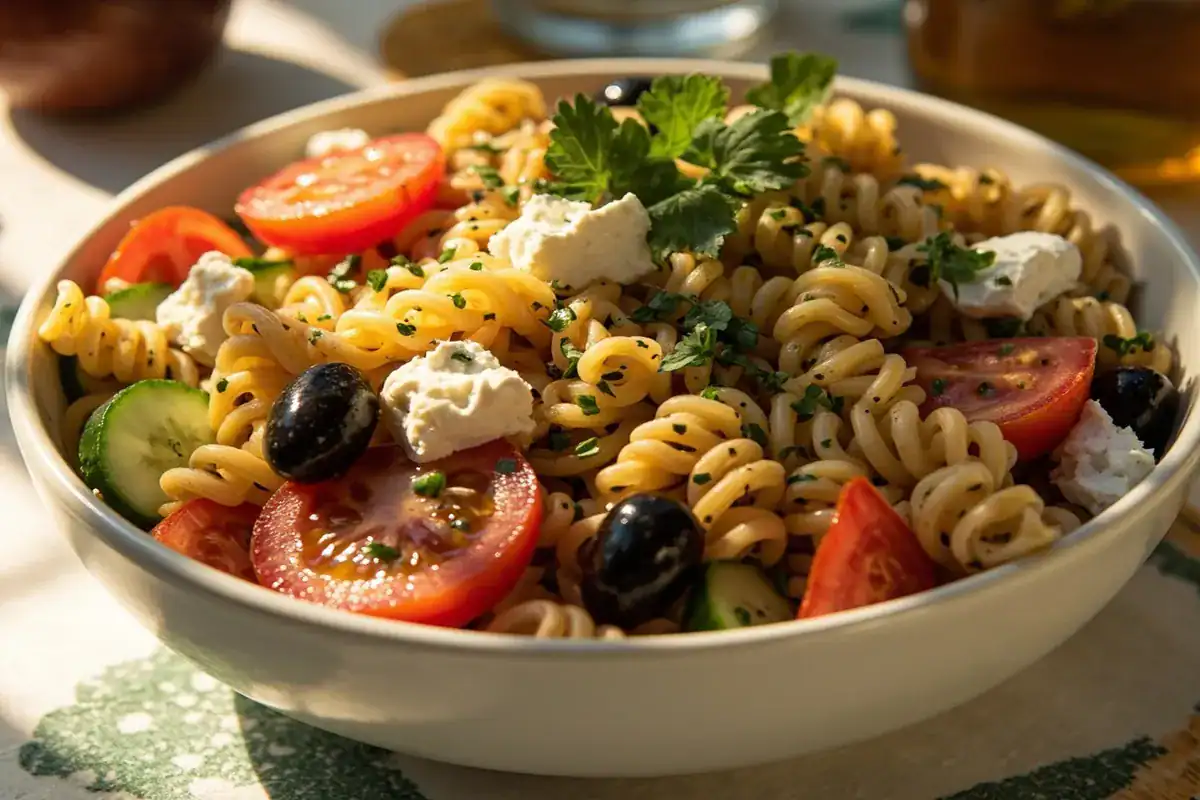Easy Gluten-Free Pasta Salad for Cookouts and Meal Prep