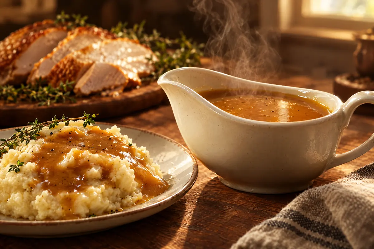 Gravy — illustrative serving image